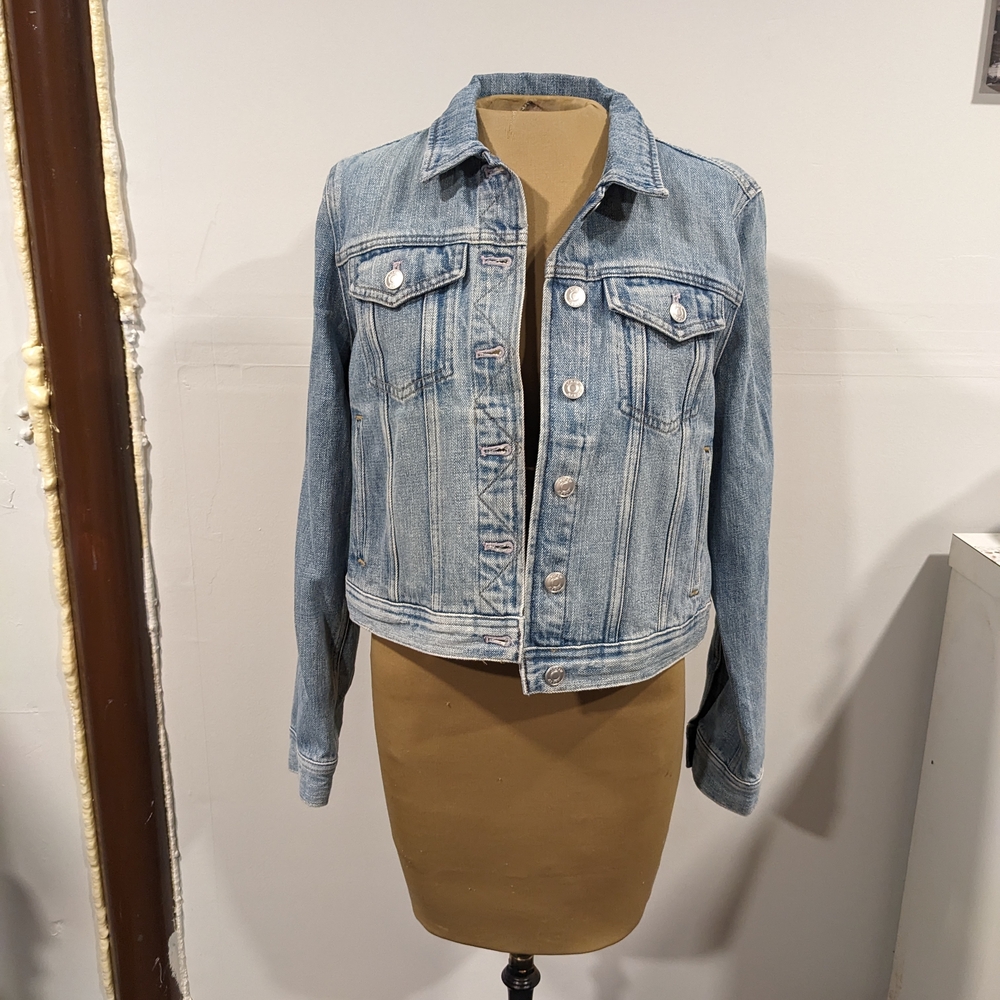 J. Crew Light Blue Jean Jacket